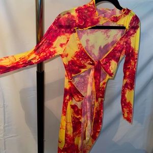 Mini Tie Dye Dress